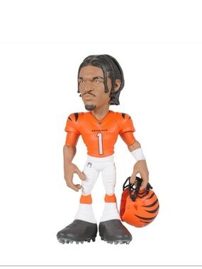 NFL Bengals Orange Quarterback Bobblehead - #1 Jersey